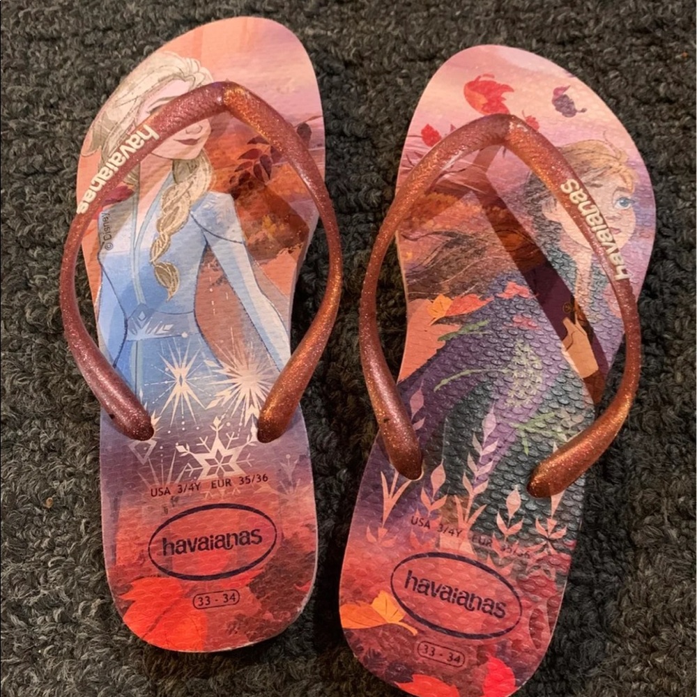 Girls flip flops